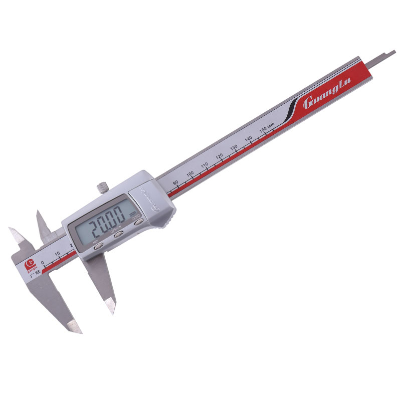 Wide land electronic number of graphics cards Ruler Origin 0-150mm Cruise scale number of high precision number