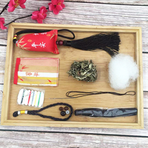 Dragon Boat Festival hand-made diy material bag Ai Ye bag zongzi semi-finished bag empty bag empty bag
