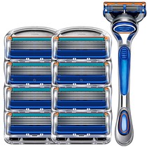 Premium five-layer blade razor razor Gilea razor hand beard blade 5 speed stealth blade blade knife holder