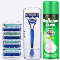 Premium five-layer manual blade shaver shaver male beard knife suitable for sharp beam 5 blade blade blade holder