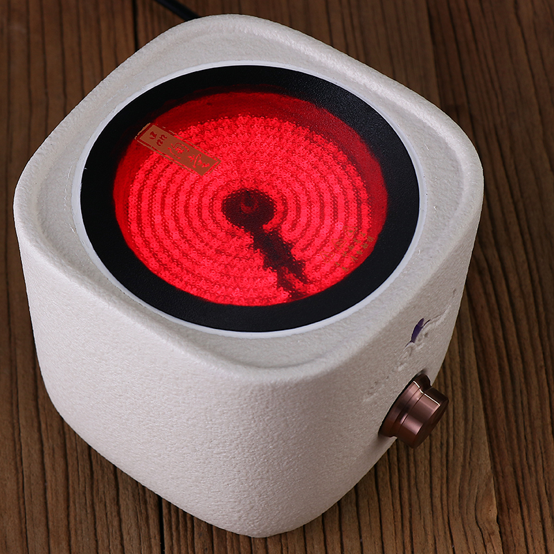 Kung Fu Tea Stove White Clay Electric Pottery Stove Tea Cooker Household Mini Induction Cooker High Power Tea Brew German Quiet Electric Stove 