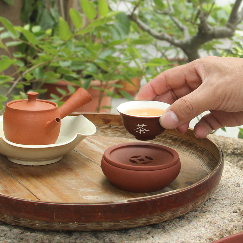 Second kill purple sand pot bearing plate Purple sand mud tea plate tea pallet tea cup cup cup cup tea cup cup cup cup cup cup cup cup bearing
