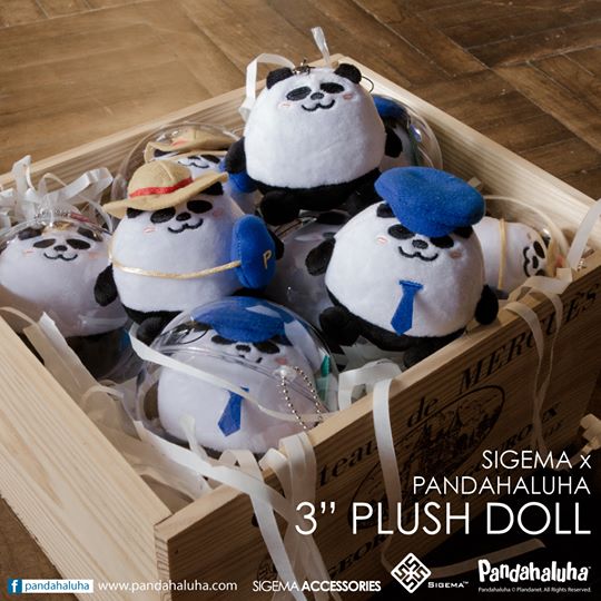 Sigema artist named the panda plush dude hung doll doll doll (Summer Panda Officer)