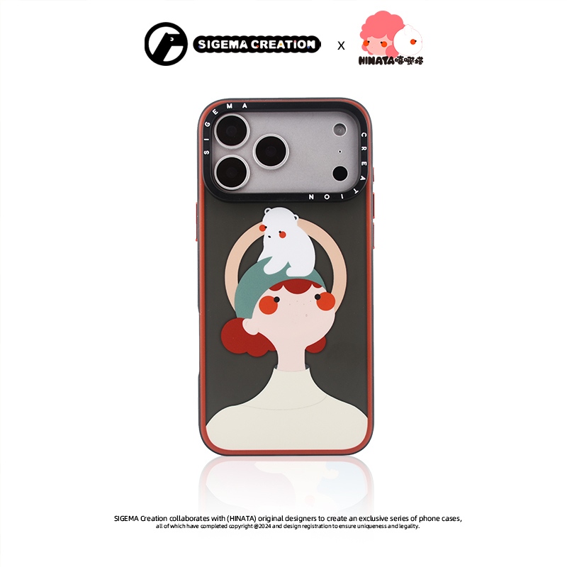 Sigemacreation's New Artist Collaboration Phone Case for Apple 17 Pro Max, Shockproof, Heat Dissipation, Magsafe Magnetic, iPhone 17 Pro Phone Case, Full Camera and Button Coverage Sigemacreation's New Artist Collaboration Phone Case for Apple 17 Pro Max, Shockproof, Heat Dissipation, Magsafe Magnetic, iPhone 17 Pro Phone Case, Full Camera and Button Coverage
