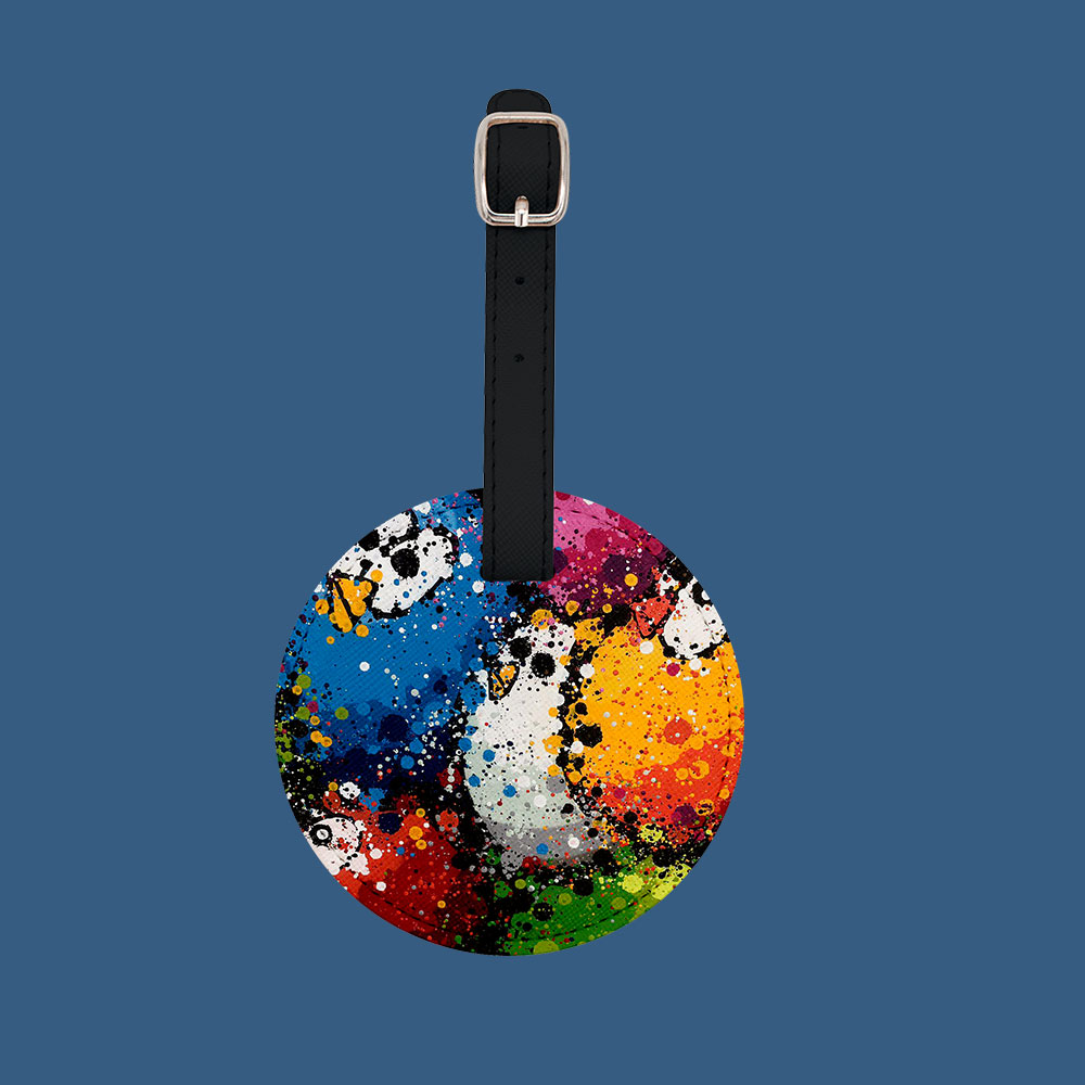 SIGEMA artists jointly named luggage label suspended check-in mounted travel anti-loss label identification