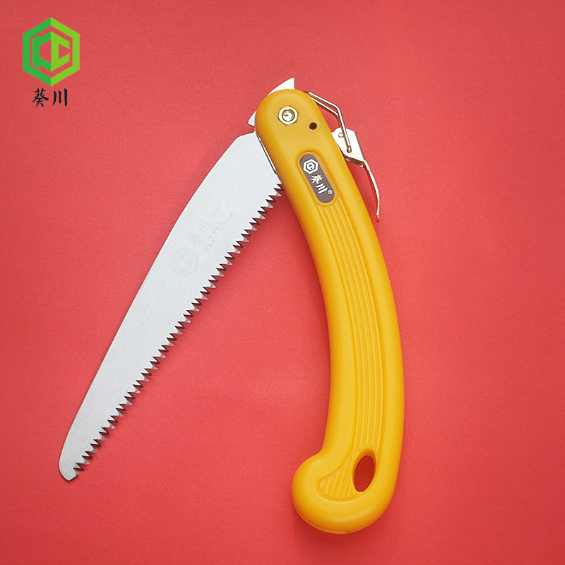 Taiwan Kwai Chuan professional garden folding small hand saw Handmade wood saw Pocket portable sharp family camping saw