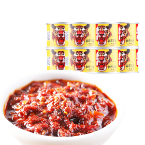 虎邦辣酱牛肉酱蒜蓉酱拌饭酱50g*8