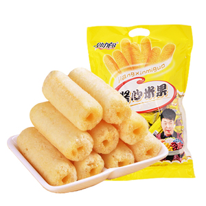 9.9元包邮   劲力郎 夹心米果 糙米卷能量棒 55支