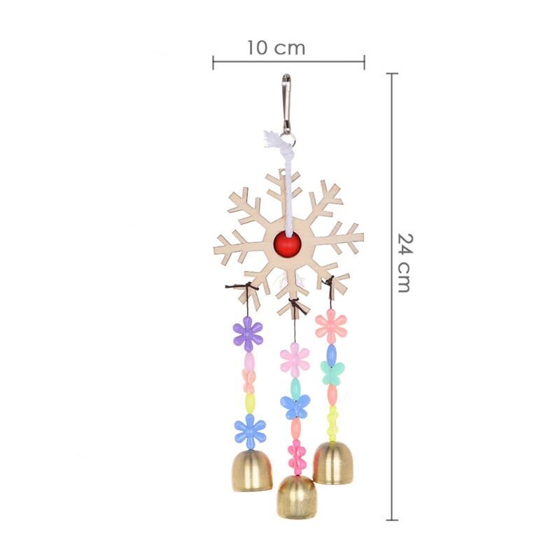 Hmm's Nest Squirrel Flower Branch Mouse Honey Bag Glider Pet Jewelry Toy Bell Flower