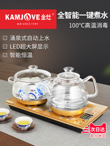Golden stove H9 fully automatic bottom water and electricity kettle glass kettle heat preservation integrated electric tea stove tea table household