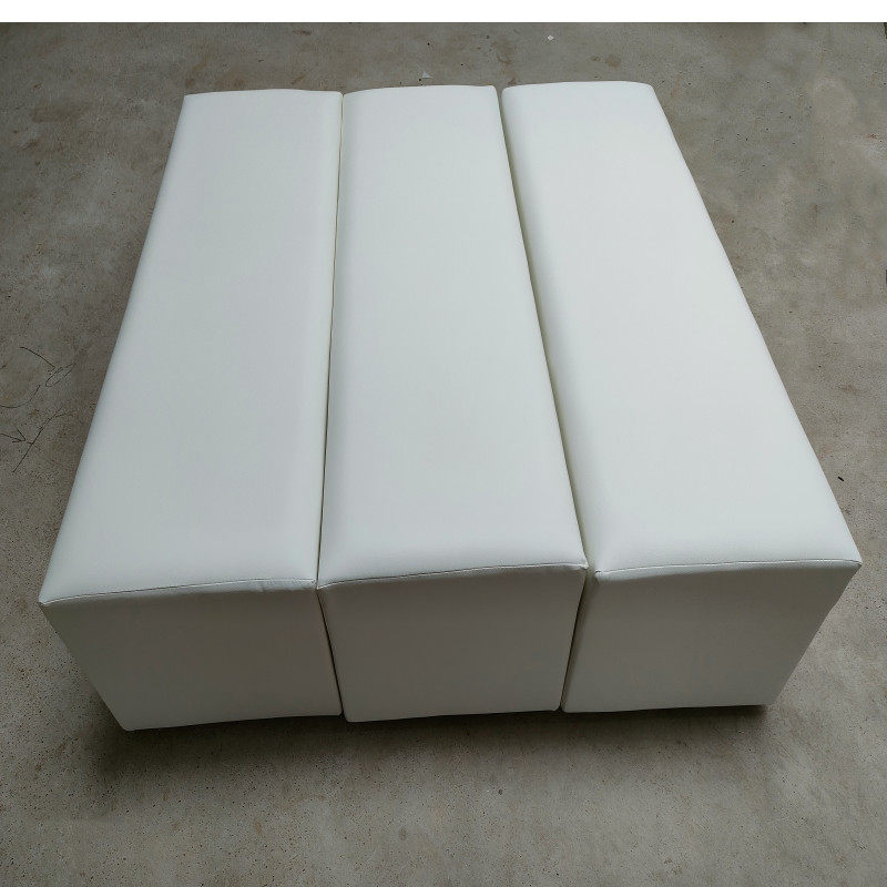 Best selling modern minimalist kindergarten children bench soft bag sofa stool solid wood bench bed end stool changing shoe stool