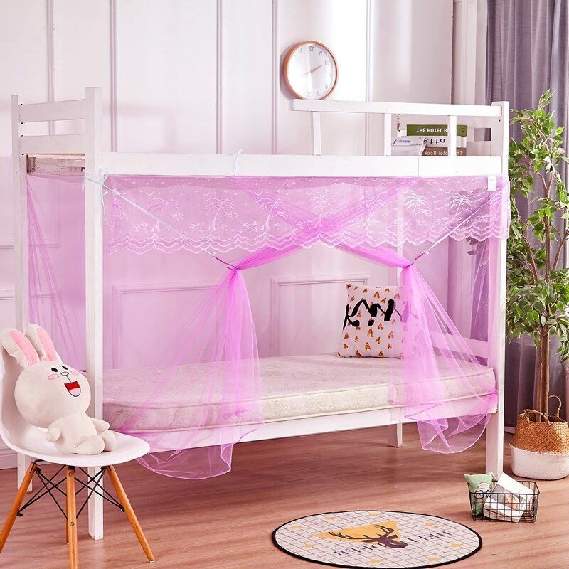 Dormitory Anti - mosquito crypto net student bedroom lay single bedroom 0 9m1 2m household double 1 5m