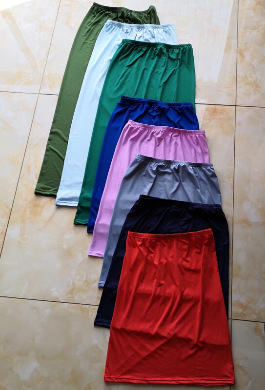 2022 Summer Women's Milk Silk Lining Skirt Anti-See-Through Midi Skirt Anti-Exposure Underskirt Slim Fit Lining Skirt 2022 Summer Women's Milk Silk Lining Skirt Anti-See-Through Midi Skirt Anti-Exposure Underskirt Slim Fit Lining Skirt