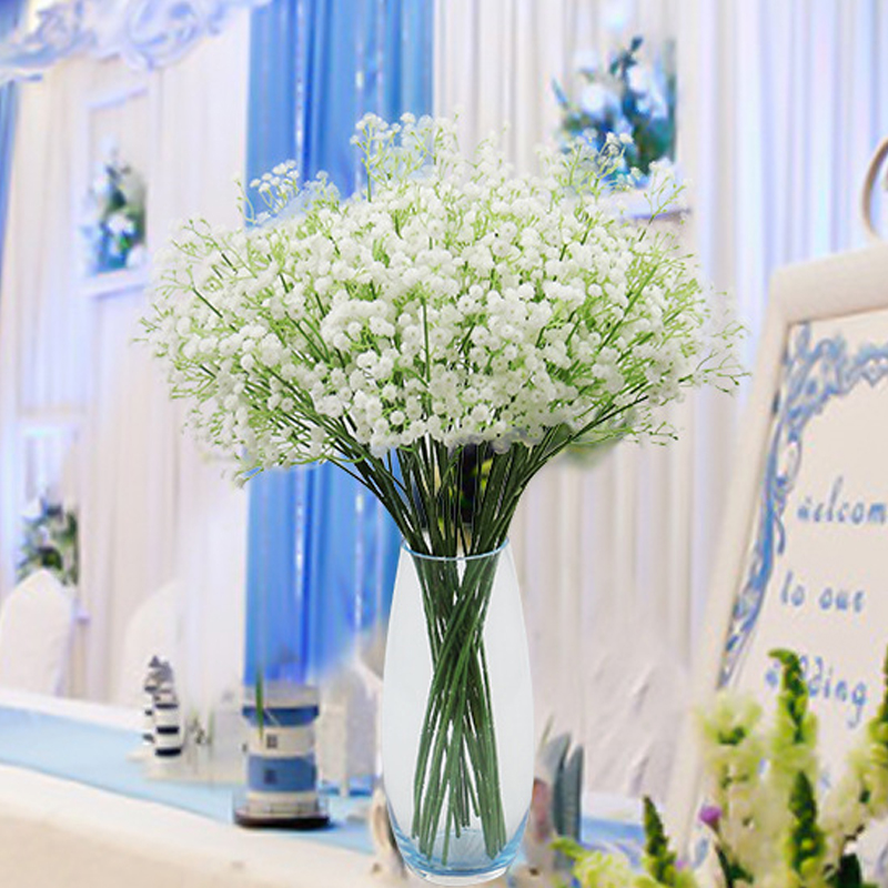 Fake flowers full of stars simulated flowers dried flowers bouquet plastic flowers living room dining table decoration home decoration wedding decorations