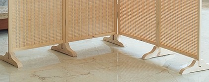 Mái hiên tre Nhật Bản hiện đại tối giản gấp màn hình thời trang nhà hàng khách sạn phân vùng phòng khách - Màn hình / Cửa sổ khung bao cửa gỗ