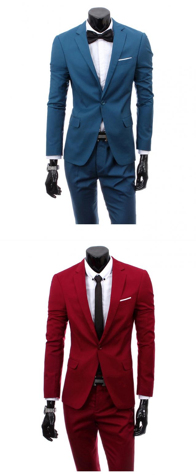 Bộ đồ công sở nam giới Bộ đồ kinh doanh nam Bộ đồ cưới vest nam cá tính