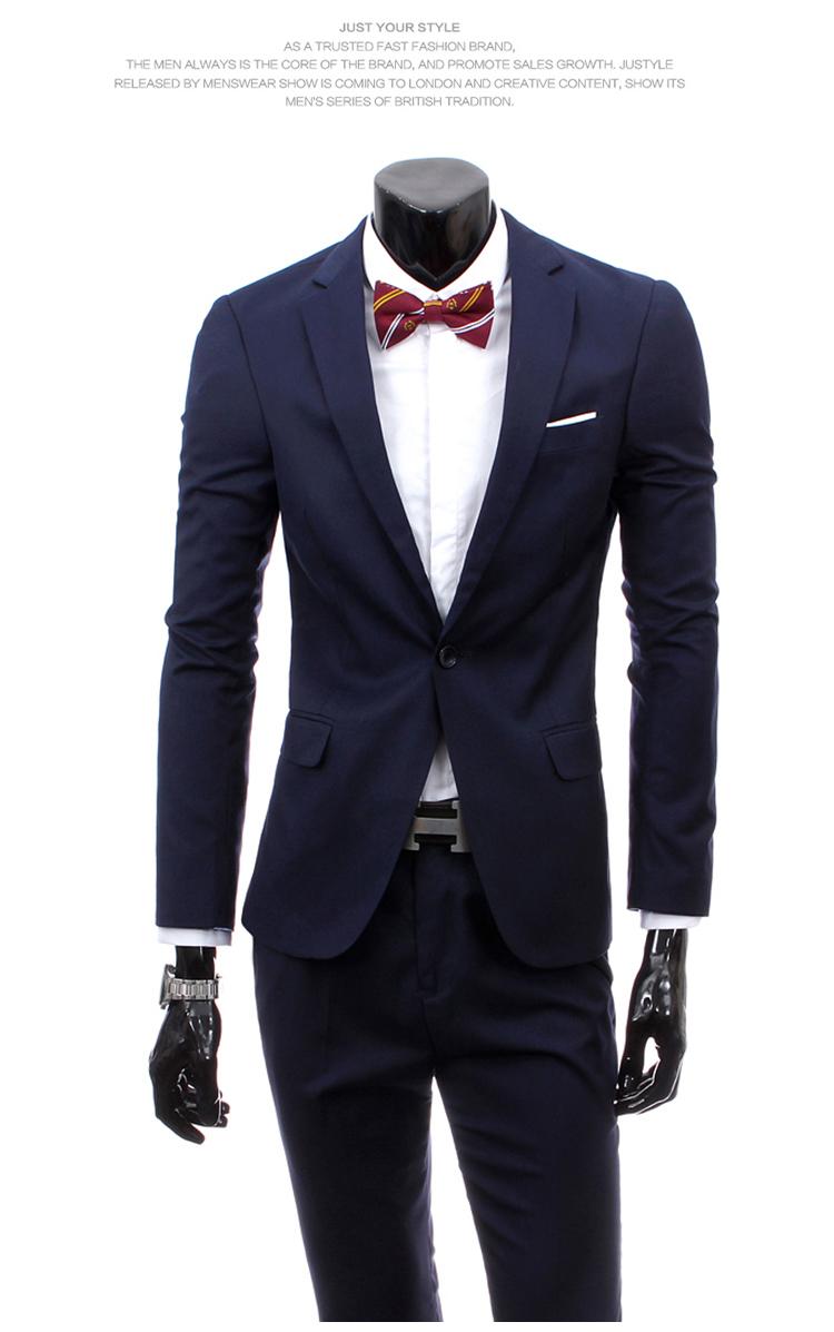Bộ đồ công sở nam giới Bộ đồ kinh doanh nam Bộ đồ cưới vest nam cá tính