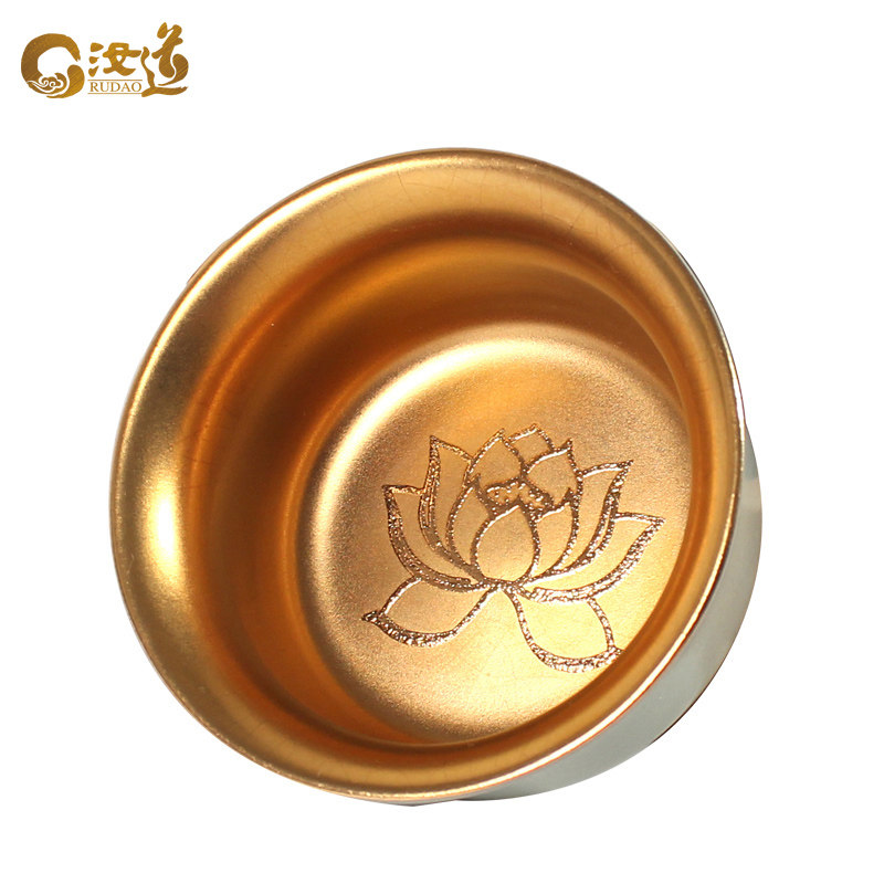 Tea Cup Ru Kiln 24K Gilt Tea Cup High-grade Embossed Single Cup Ru Porcelain Open Pieces Ru Dao Master Cup Tea Cup Gift