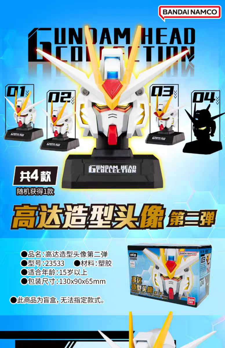 Gashapon Gundam Series : Gundam Head Collection Vol.02