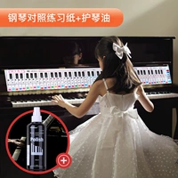 Сравнение пианино упражнения + пианино масло