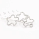 Thẻ phát hành phiên bản tiếng Hàn của ếch đơn giản kẹp tóc kẹp tóc nữ Hàn Quốc Star bangs clip bên clip đầu chuck tóc tiara clip - Phụ kiện tóc kẹp càng cua 3 răng