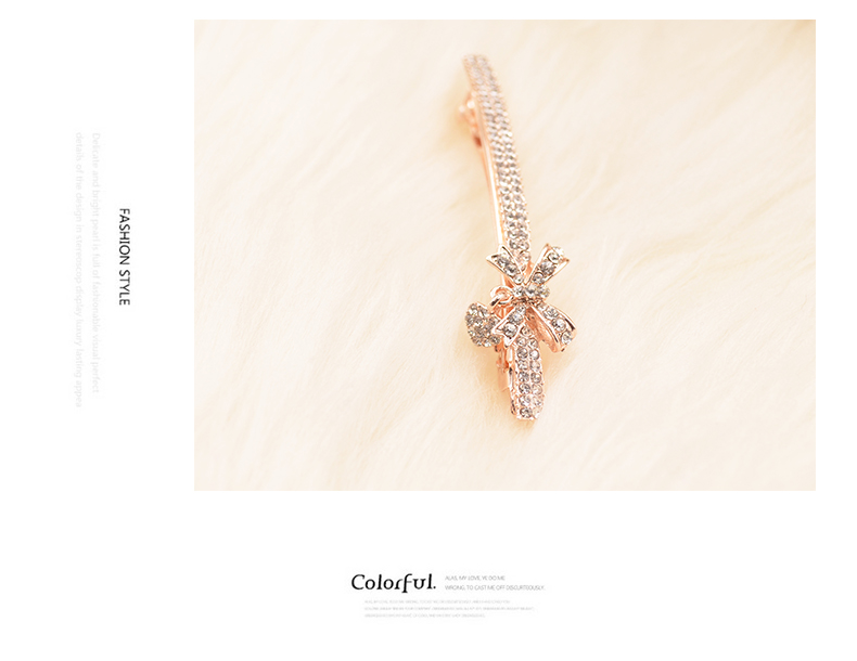 DSHANG / code · Phiên bản Shang Han của kẹp tóc hoa trang sức Liu Haiding clip rhinestone từ clip mùa xuân clip phụ kiện tóc đồ buộc tóc