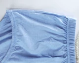 Мужское нижнее белье, хлопковые шорты, трусы, для среднего возраста, большой размер, высокая талия