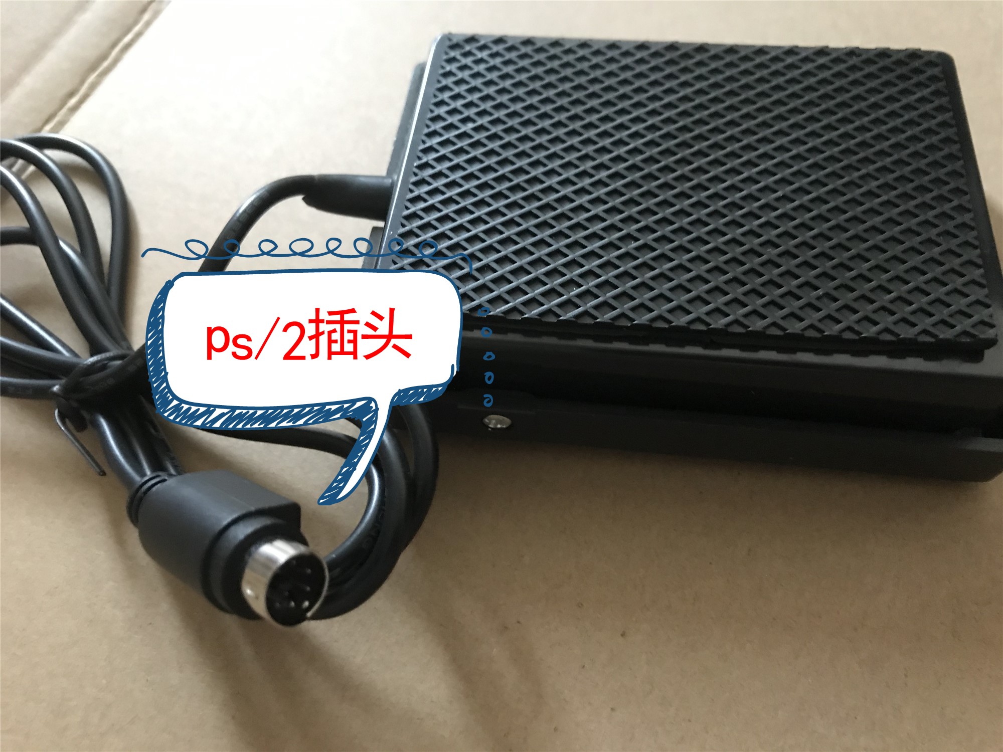 Merke electronic keyboard sustain pedal Electric piano sustain pedal ps 2 plug sustain pedal