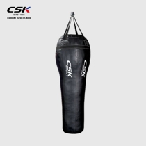 CSK sac de boxe suspendu solide de qualité compétition boxe Sanda Muay Thai combat en forme de boule en forme de poire maison commerciale multifonctionnel