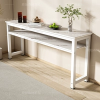 Имитация белого мрамора + двойной слой белой рамы