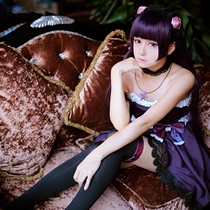 cosplay wig My sister can not be so cute Five more glass black cat cos anime color wig