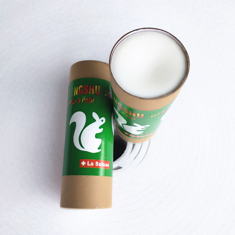 Squirrel white wax highly lubricated polishing wax cylinder 8 white wax polishing band dust wax