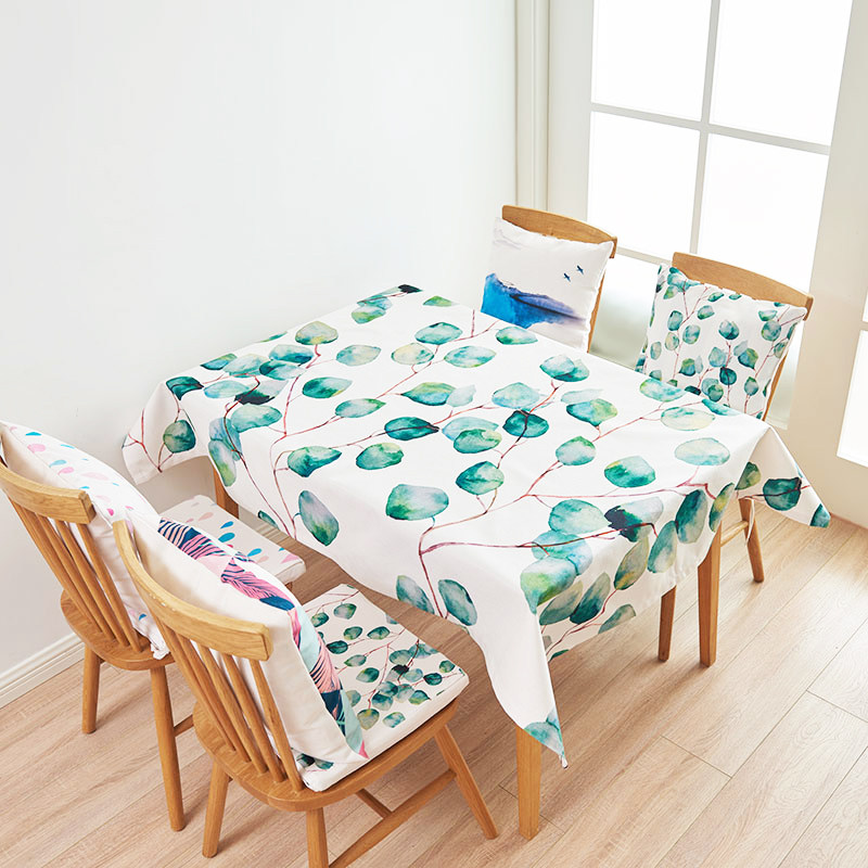 Nordic table cloth waterproof discharge oil free of washing modern minimalist mesh red table cloth rectangular desk cloth round table cloth table cloth