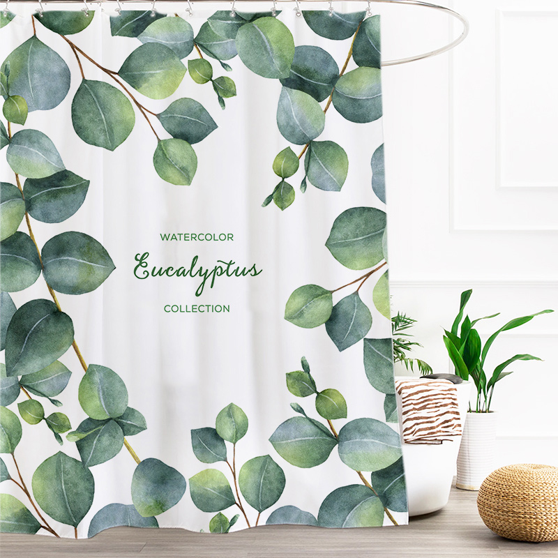 Bath curtain waterproof cloth bath severance window magnetic bathroom with no punch bathroom waterproof bathroom heating and thickening