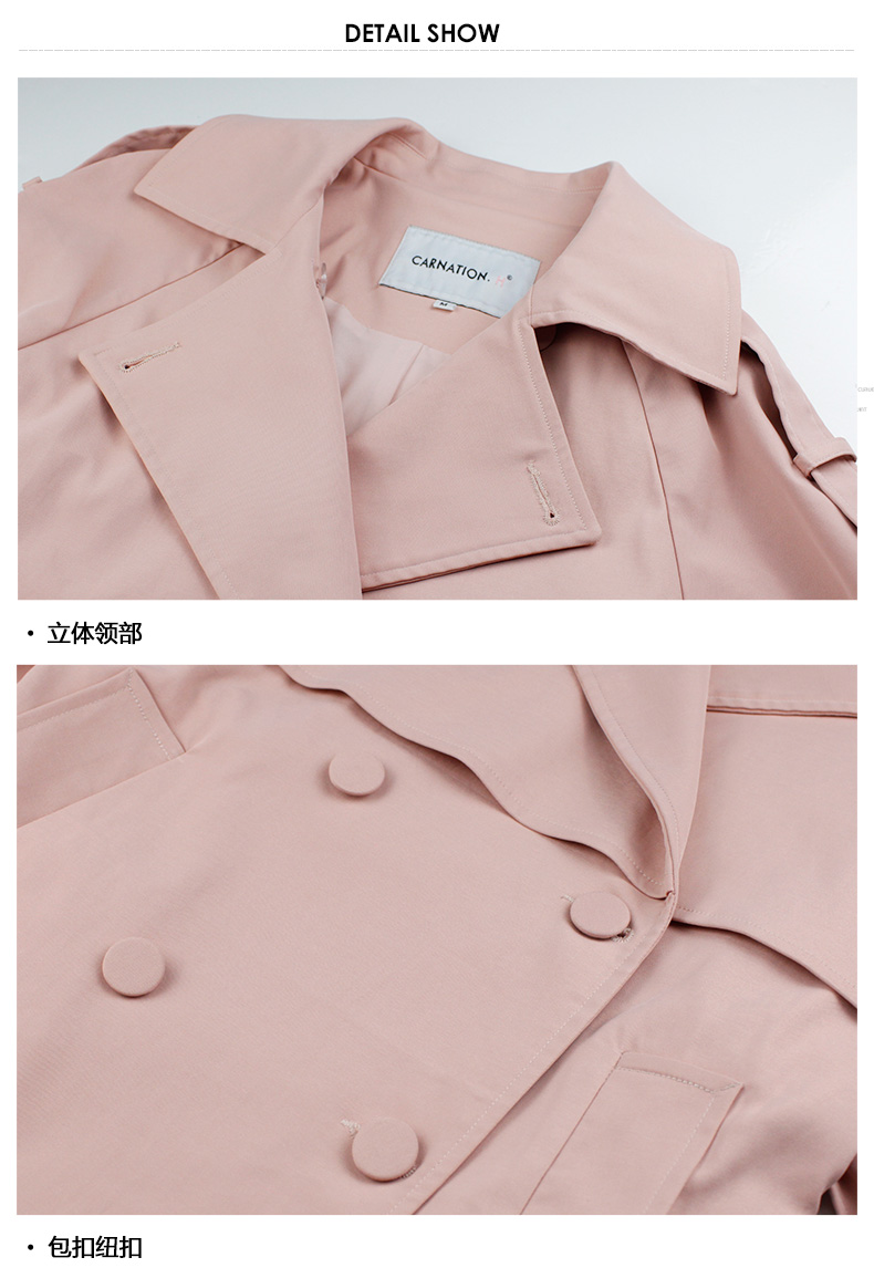 Trench pour femme CARNATION H en Polyester - Ref 3227248 Image 16