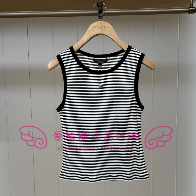 In Stock Teenieweenie Bear Summer Vest Ttrn252501W-00 Rn252501W