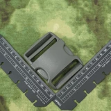 Долговечный невидимый рюкзак с застежкой, аксессуар для сумки, ремень, черная пряжка