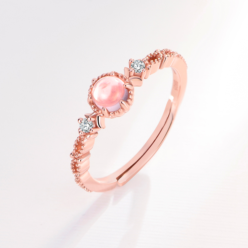 Bague Femme MBLJ     en Cristal naturel pierre semi-precieuse - Ref 3089203 Image 4