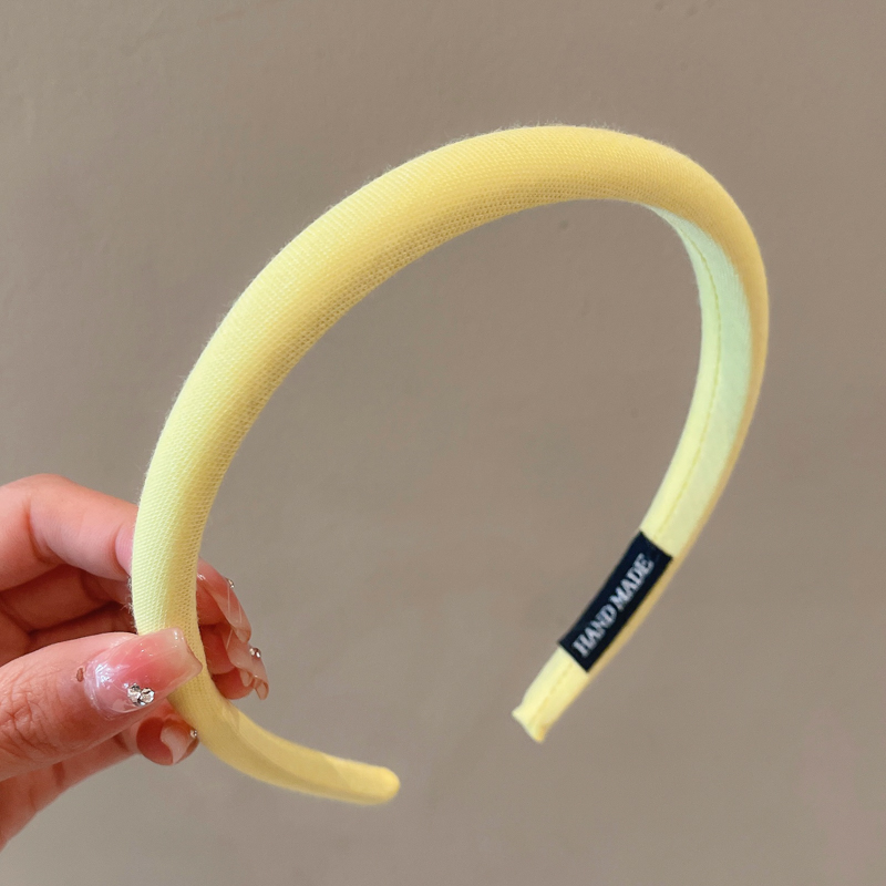 images 7:Sweet air sponge shampoo face-washing female high-skinned top pressure hair hoop simple hairpin out of a hundred-haired headdress