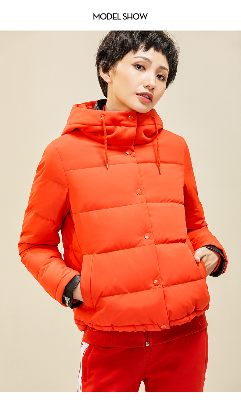 Anta down jacket nữ 2018 mới dày ấm ấm áo khoác cotton thể thao chống gió 16488912 áo lông vũ nữ