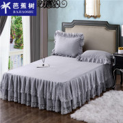 Châu âu bông ren giường váy mảnh duy nhất ren giường bìa mùa hè cotton 1.5m1.8m2.0 m chống trượt bụi che