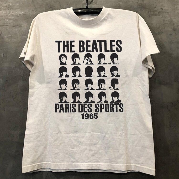 The Beatles Rock Band American Street Style Nirvana American Retro Rock Short-Sleeved Unisex T-Shirt