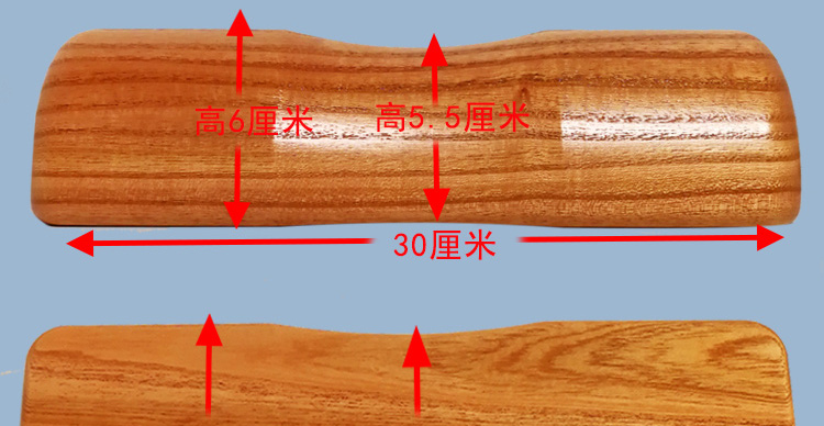 Gỗ rắn gối gỗ cổ tử cung gối cổ tử cung cột sống dành cho người lớn cổ gối sửa chữa cột sống cổ tử cung đặc biệt cứng gối gỗ gối