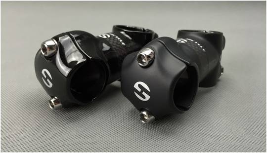 25.4 Caliber Carbon Fiber Mountain Bike Folding Bike Stem, Children's Bike Stem, Balance Bike Stem