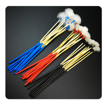 Small fairy bamboo handle goose feather stick 10 combination ear digging tools large medium and small hair ball goose feather stick reinforcement does not lose hair