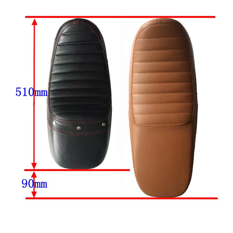 Bạc kích thước mini bên ba phụ tùng xe máy chính hãng phụ tùng chính hãng sửa đổi đệm ghế dài yên xe wave 110