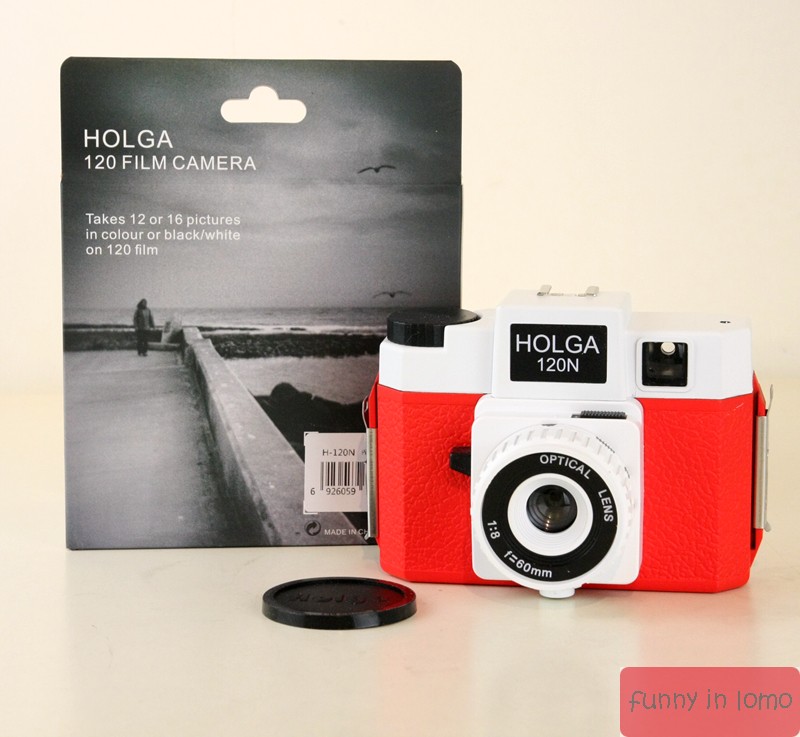 Lomo camera Holga 120N leakage master black color version plastic resin lens 120 turn 135 film