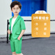 Summer trai ngắn tay Daok Suit Baby Boy chủ Childrens hoa girl show chiếc váy ra khỏi phong cách Anh.