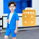 Summer trai ngắn tay Daok Suit Baby Boy chủ Childrens hoa girl show chiếc váy ra khỏi phong cách Anh.