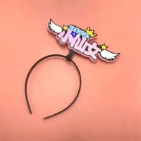 Розовый день рождения, обруча, маленькая фея